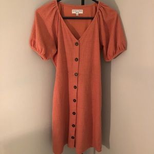 Madewell Button Front Dress